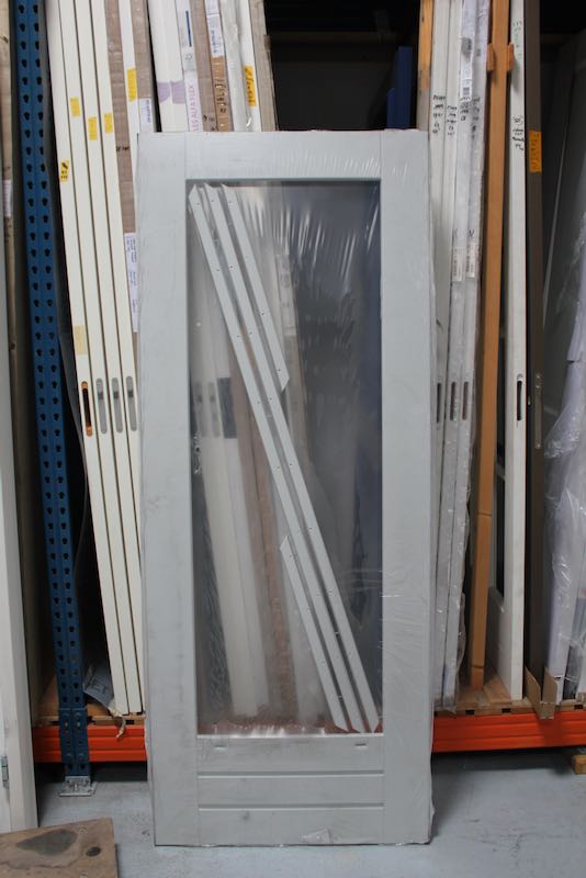 Weekamp WK043 Hardhouten Balkondeur BW35  83x211.5 cm. 