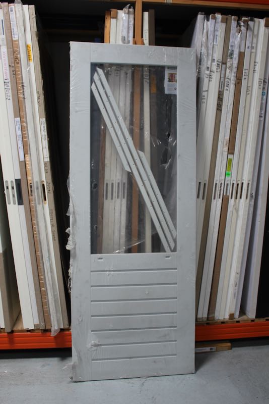 Weekamp WK048 XL Hardhouten Balkondeur BW89  88x234 cm.