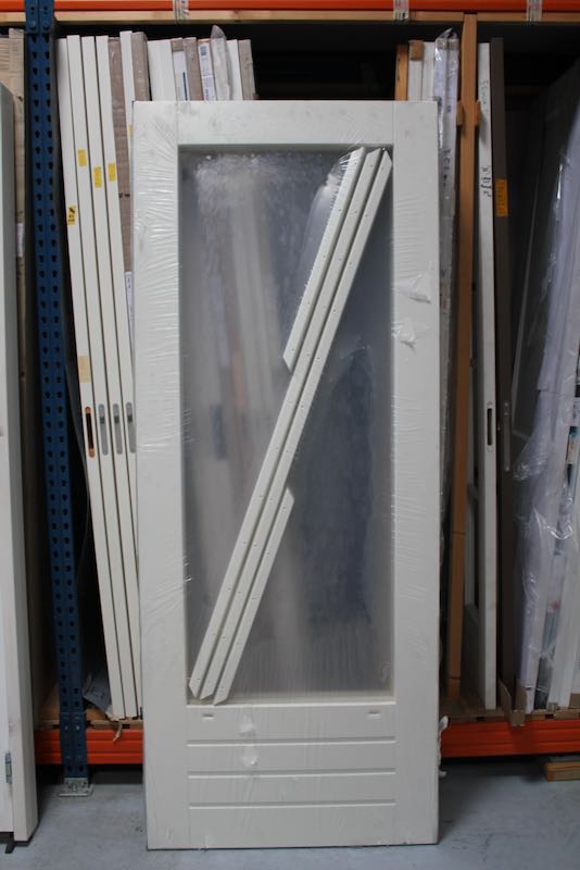 Weekamp WK044 XL Hardhouten Balkondeur BW48 cm  93x234 cm